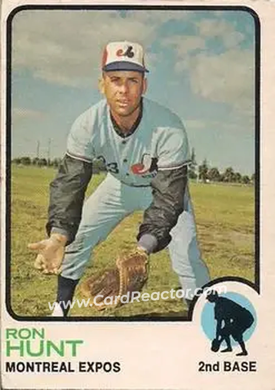 Front of Ron Hunt