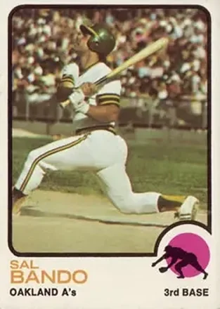 1973 Topps #155 Sal Bando