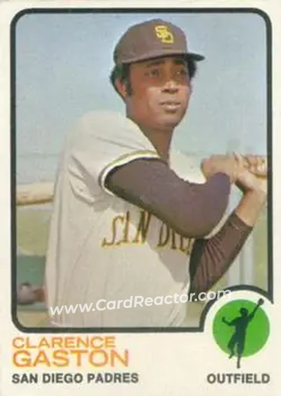 Front of Clarence Gaston