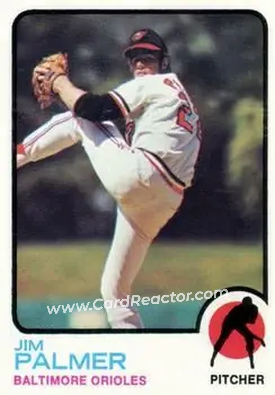 Front of Jim Palmer
