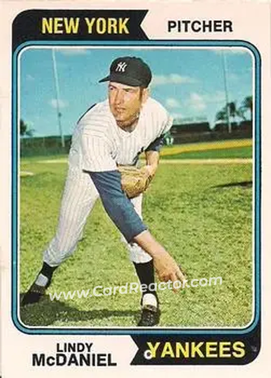 Front of Lindy McDaniel