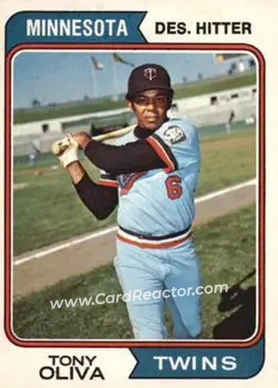 Front of Tony Oliva