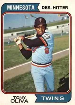 1974 O-Pee-Chee #190 Tony Oliva