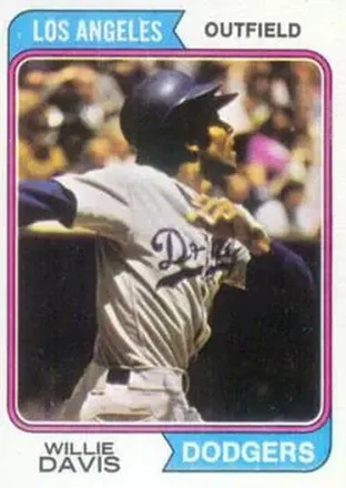 1974 Topps #165 Willie Davis