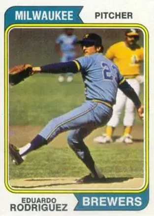 1974 Topps #171 Eduardo Rodriguez