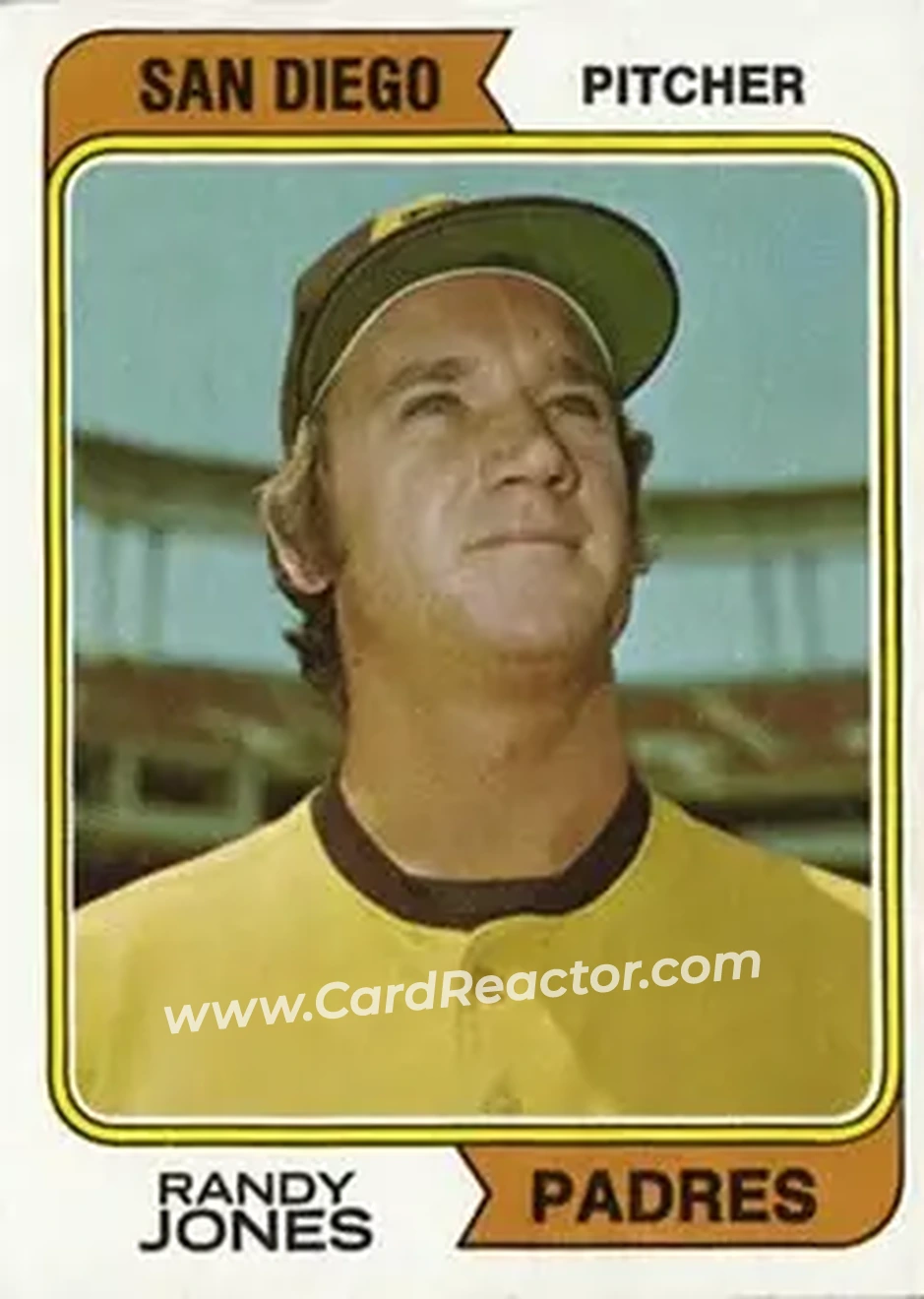Front of Randy Jones