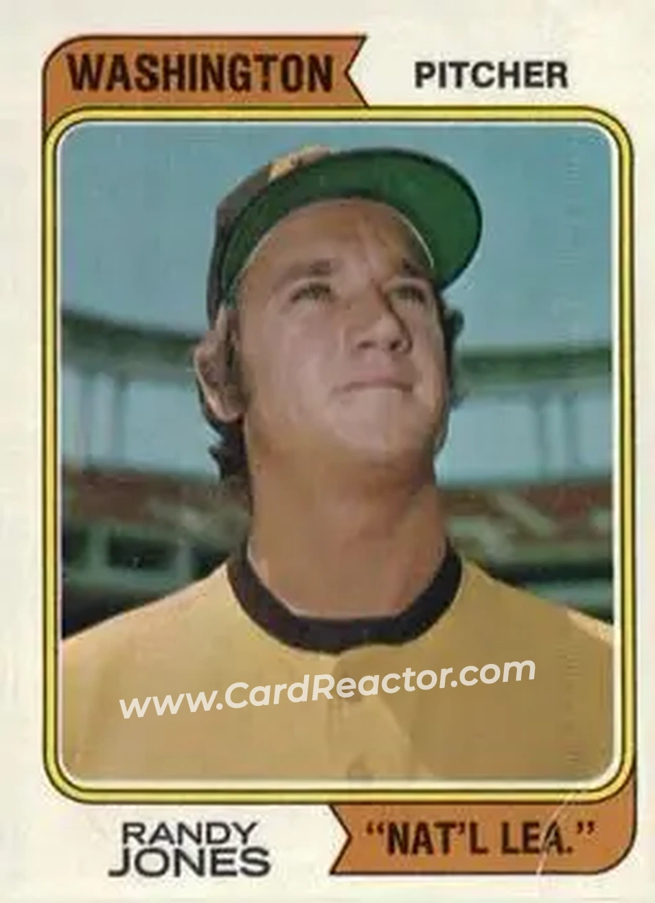 Front of Randy Jones