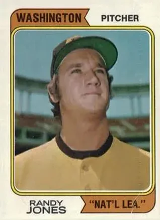 1974 Topps #173 Randy Jones