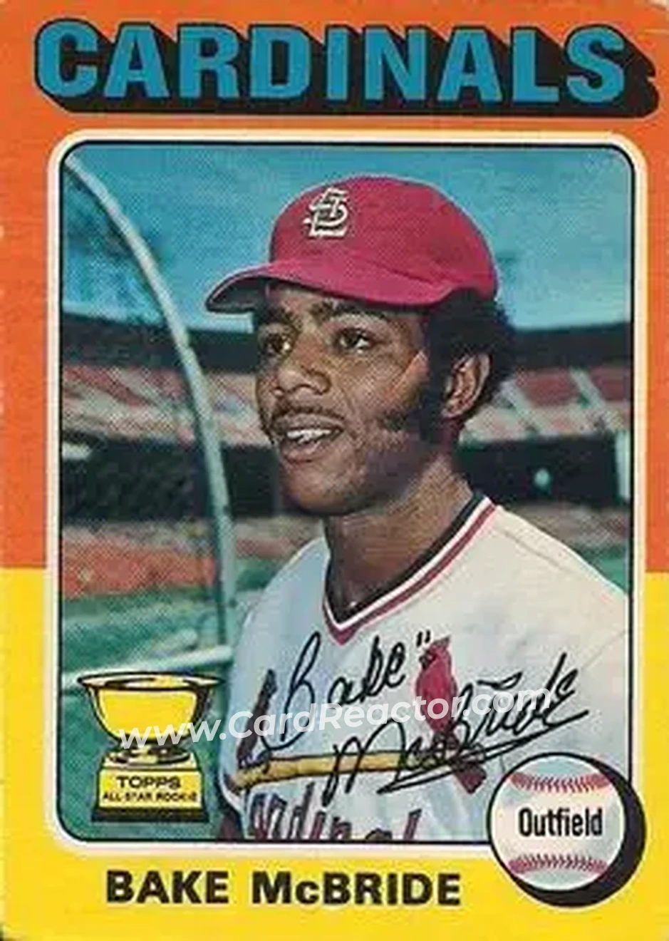 Front of Bake McBride
