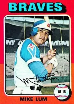 1975 Topps #154 Mike Lum