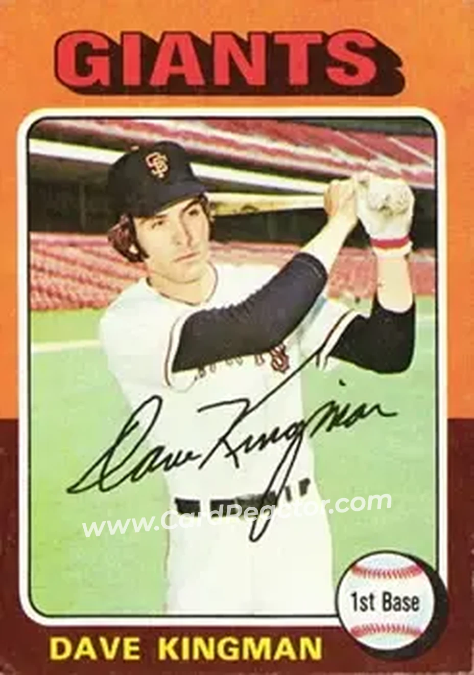 Front of Dave Kingman