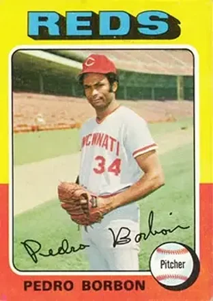 1975 Topps #157 Pedro Borbon
