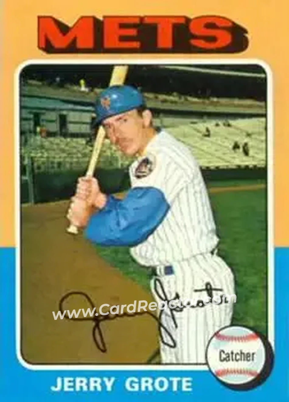 Front of Jerry Grote