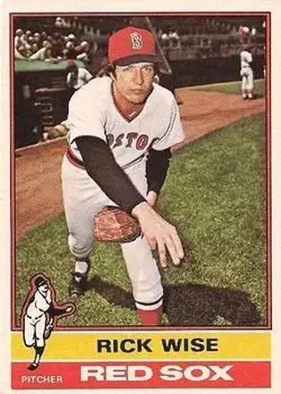 1976 O-Pee-Chee #170 Rick Wise