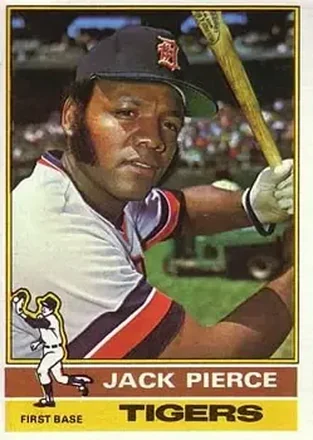 1976 Topps #162 Jack Pierce