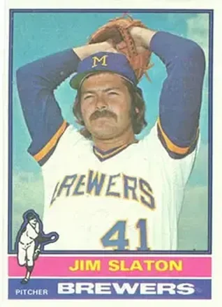 1976 Topps #163 Jim Slaton