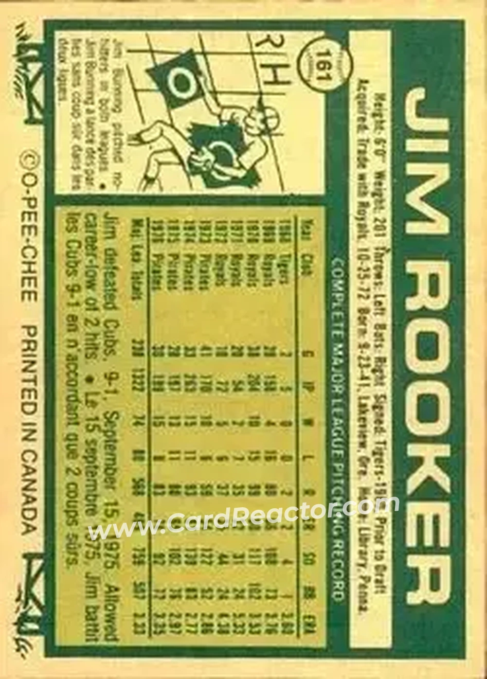 Back of Jim Rooker