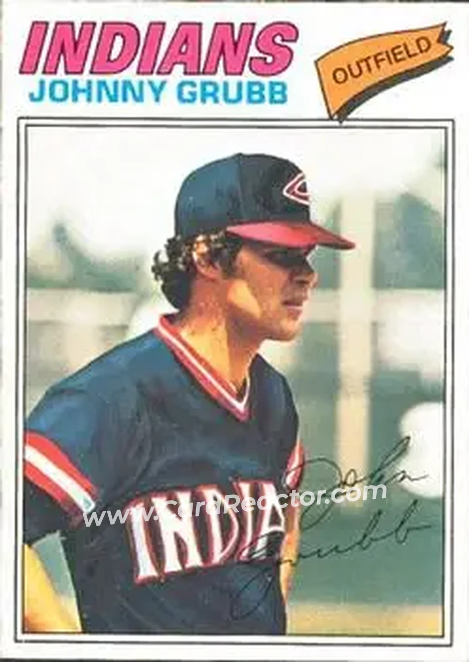 Front of Johnny Grubb