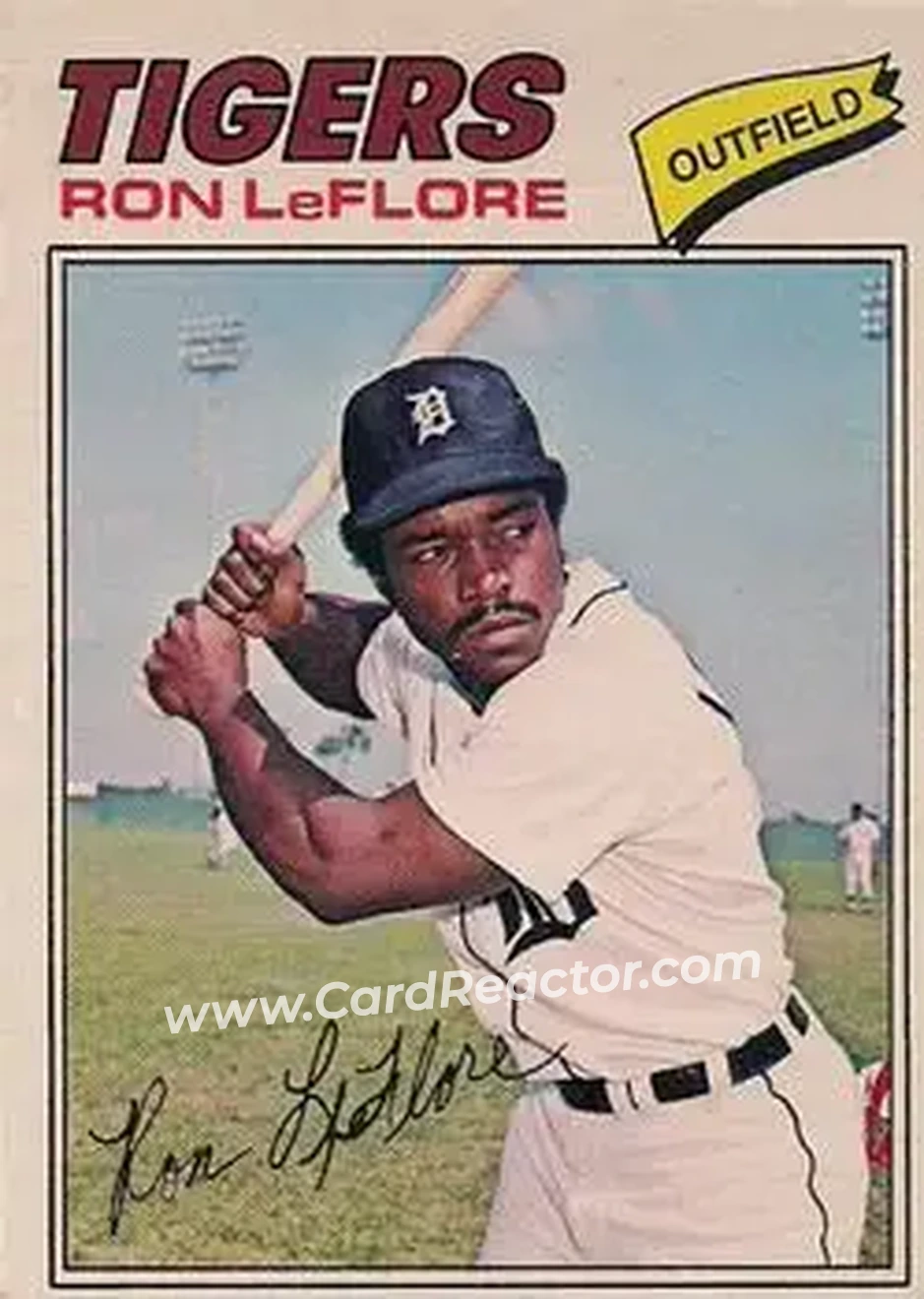Front of Ron LeFlore