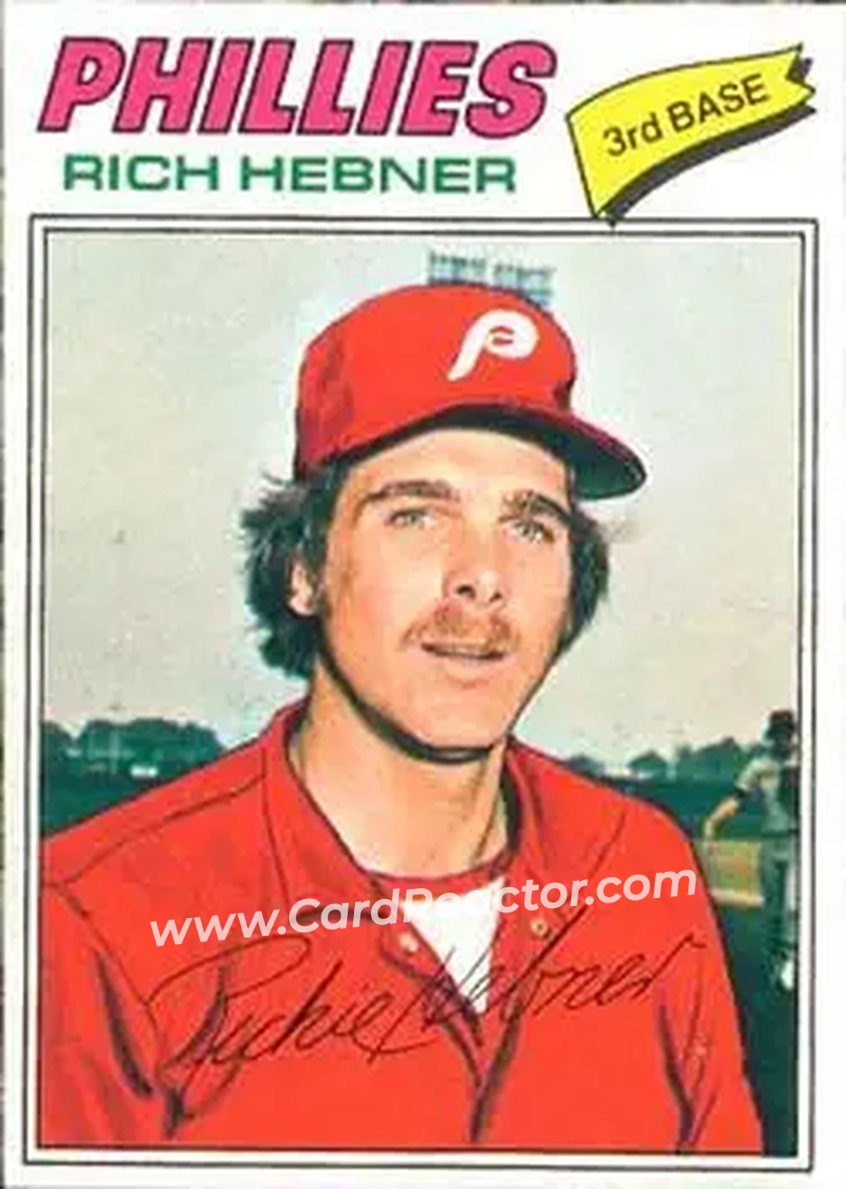 Front of Rich Hebner
