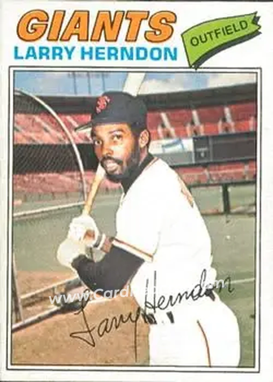 Front of Larry Herndon