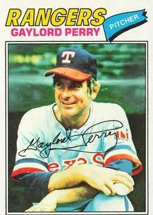 1977 Topps #152 Gaylord Perry