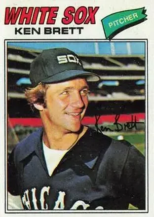 1977 Topps #157 Ken Brett