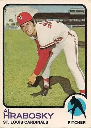 1973 O-Pee-Chee #153 Al Hrabosky