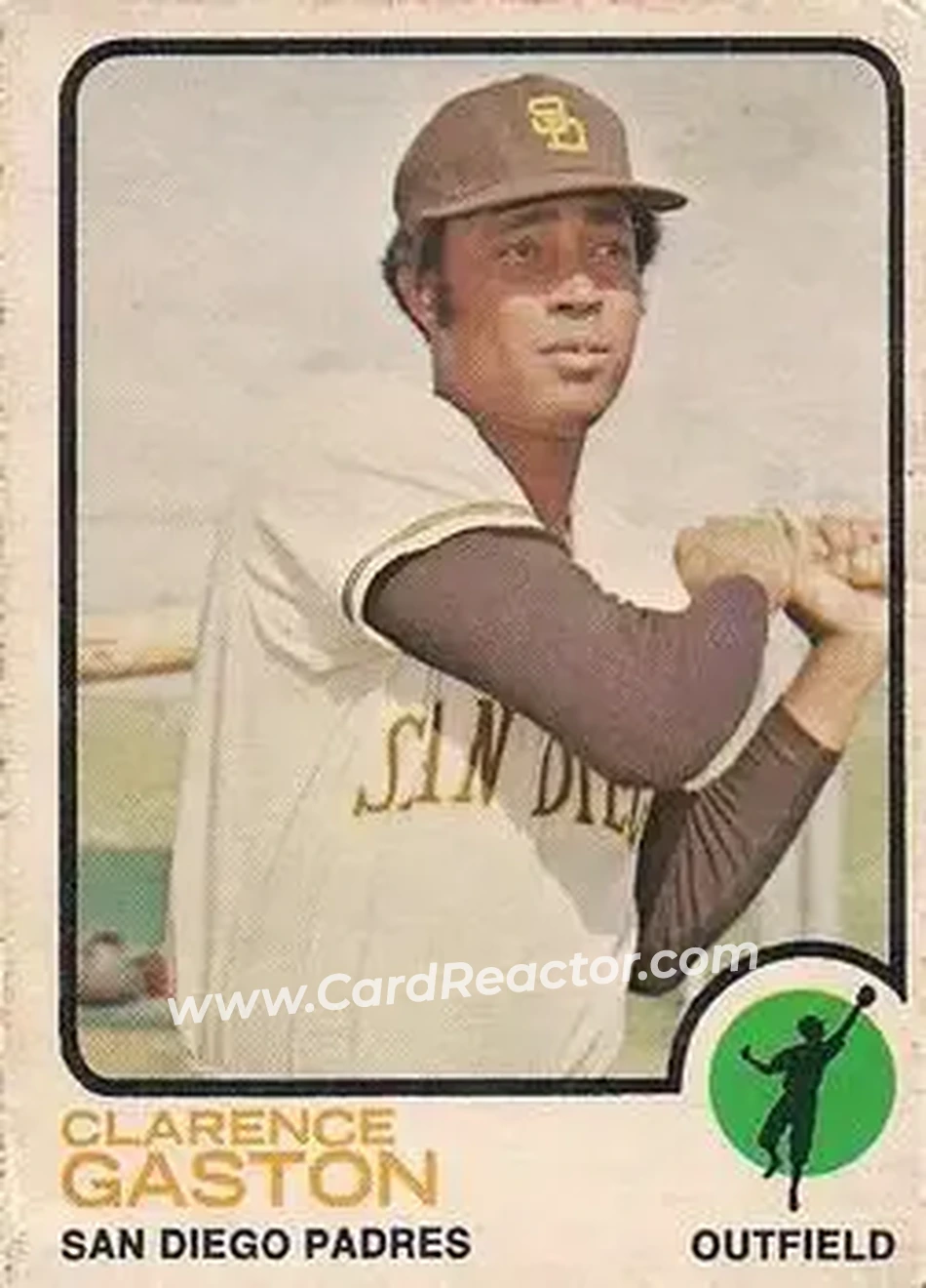 Front of Clarence Gaston