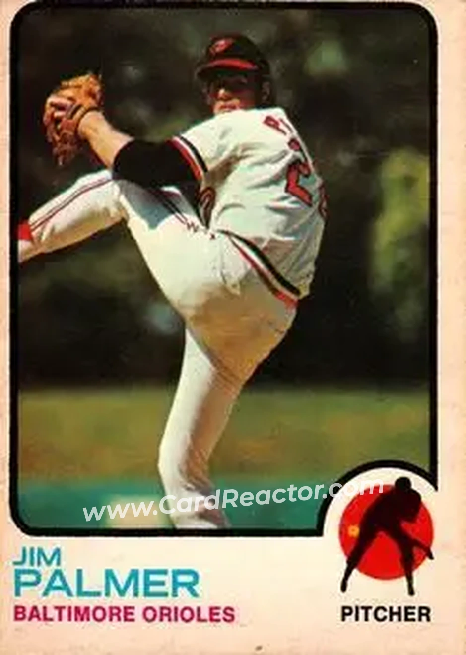 Front of Jim Palmer