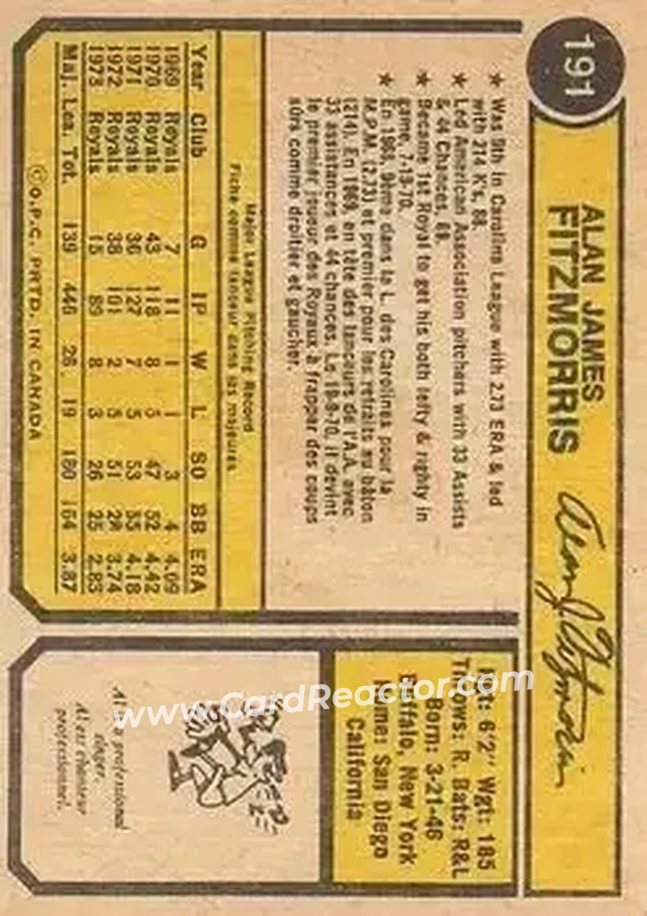 Back of Al Fitzmorris