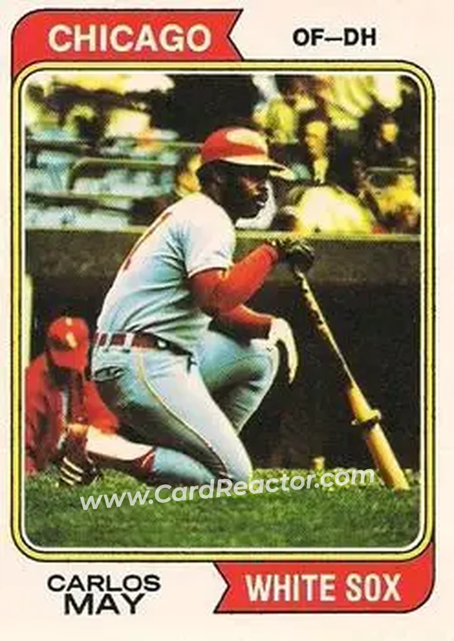 Front of Carlos May