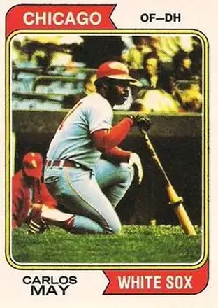 1974 O-Pee-Chee #195 Carlos May