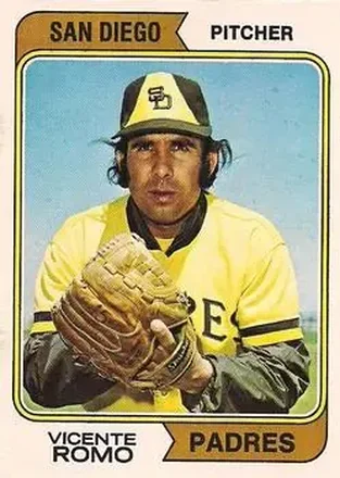 1974 O-Pee-Chee #197 Vicente Romo