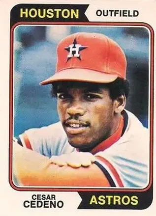 1974 O-Pee-Chee #200 Cesar Cedeno