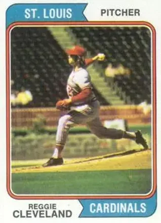 1974 Topps #175 Reggie Cleveland