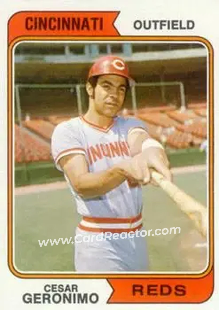 Front of Cesar Geronimo