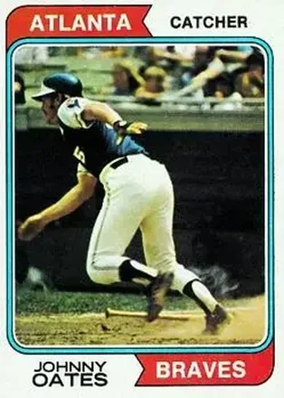 1974 Topps #183 Johnny Oates