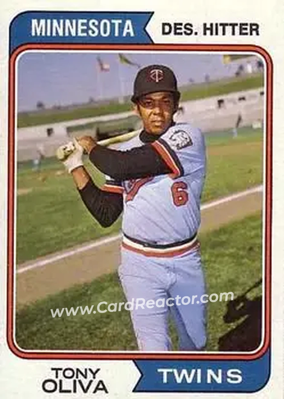 Front of Tony Oliva