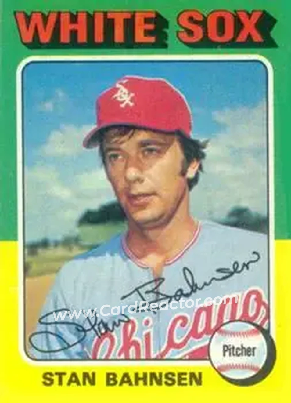 Front of Stan Bahnsen