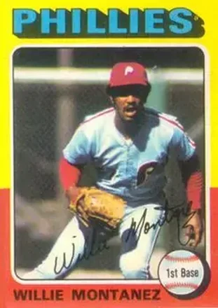 1975 Topps #162 Willie Montanez