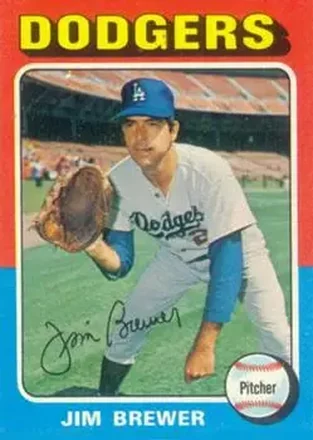 1975 Topps #163 Jim Brewer