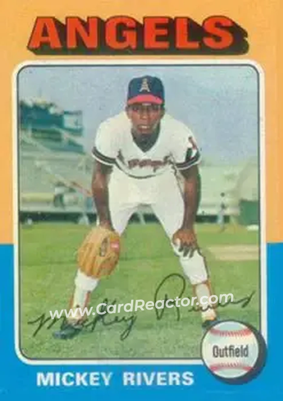 Front of Mickey Rivers