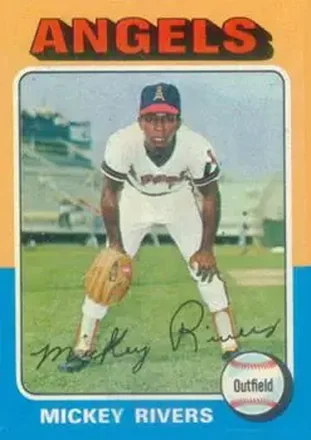 1975 Topps #164 Mickey Rivers