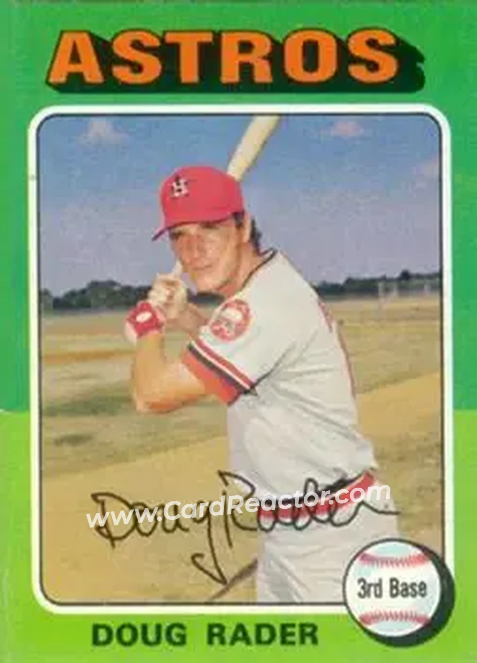 Front of Doug Rader