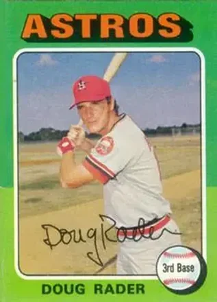 1975 Topps #165 Doug Rader