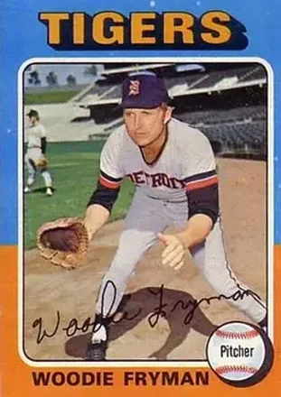 1975 Topps #166 Woody Fryman