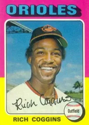 1975 Topps #167 Rich Coggins