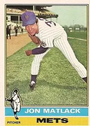1976 O-Pee-Chee #190 Jon Matlack