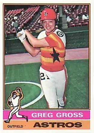 1976 Topps #171 Greg Gross
